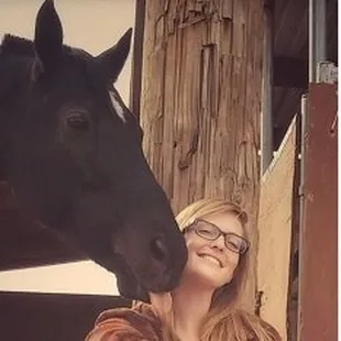 Ariane Vet Tech loves horses
