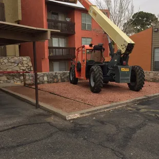 Roof renovations underway
