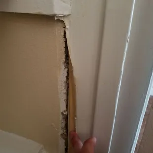 Just cover the crack with a piece of tape, no one will notice...