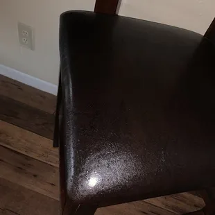 Management came in and sprayed my table with hazardous chemicals and left a puddle. " pest control "