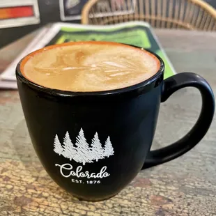 My very well made double shot lattes tasted fabulous......thank you barista / cashier Sara !