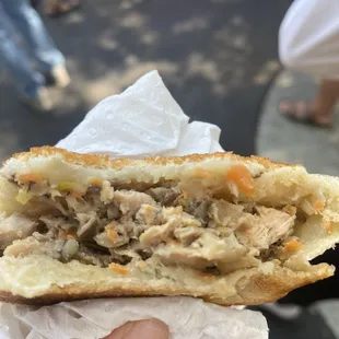 Chicken Shittake Mandu