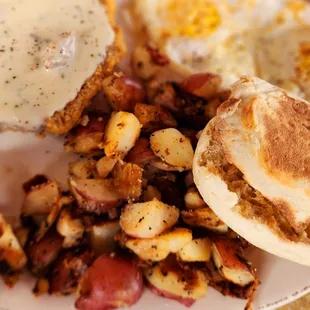 Chicken Fried Steak and Eggs