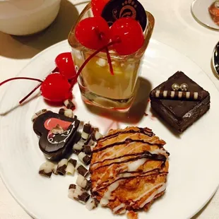 Variety of cute little desserts