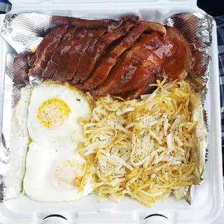 Smoked Rib Tip Breakfast (Chi-Town)