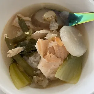 Sinigang salmon(sour soup)