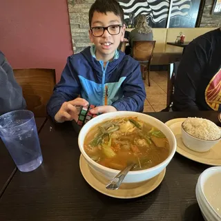 Sinampalukan manok(sinigang chicken)