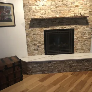 My new gas fireplace