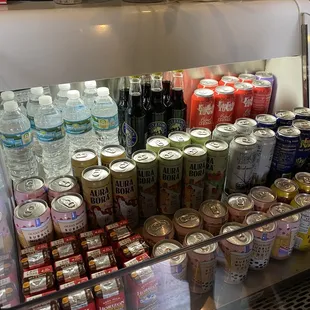 Refrigerated Can drinks