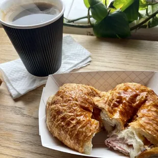 Ham and Cheese Croissants