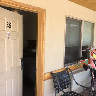Exterior: outside assigned room at the Mountaineer