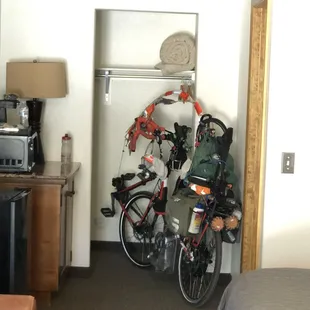Interior: assigned room at the Mountaineer