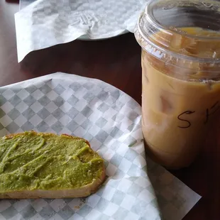 Avocado Toast &amp; Iced Latte