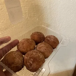 Cat's Meow Mini Cinnamon Muffins