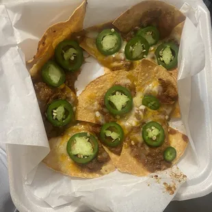 nachos, food