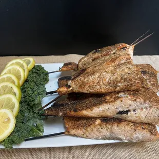 Salmon Skewers