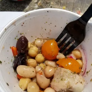 Bean salad tasted like my grandmother's.
