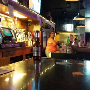 The slowest bartender in portland works at The Mousetrap.