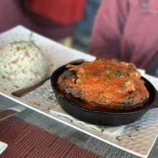 Meat Moussaka - boyfriend loved it