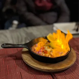 Saganaki (Grilled Cheese)