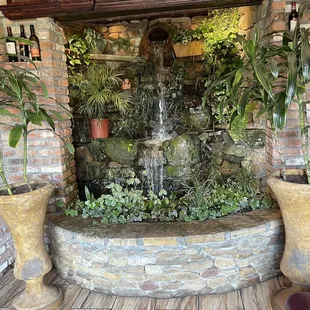 Fountain at entrance