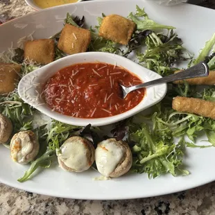 Sampler appetizer (you receive 4 of everything)