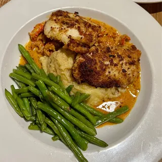 *Andouille Crusted Red Fish