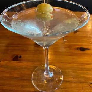 Dirty martini