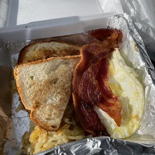 Breakfast plate