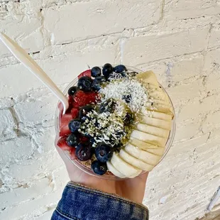 Signature smoothie bowl