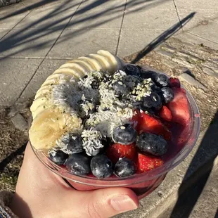 Signature smoothie bowl