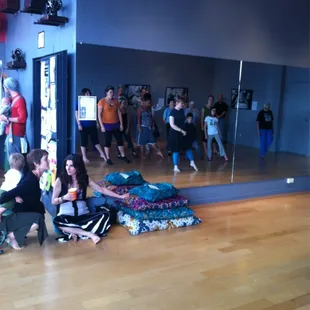 A free class during a fall event to show what the space has to offer.
