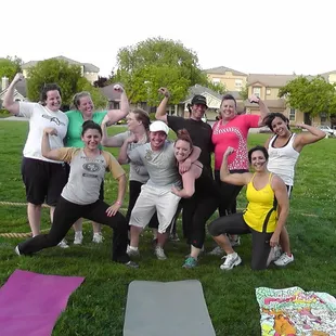 Bring your husbands to workout day!