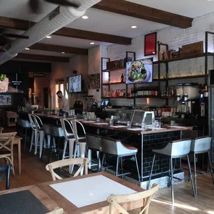 View of their separate bar room.