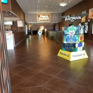 Movie Tavern Lobby... clean and spacious... with a bar!!!