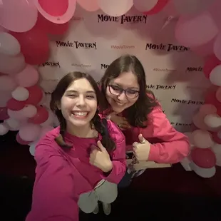 Balloon arch for the Barbie movie