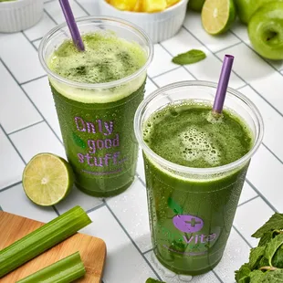 Green Juices (Cleanser and Greenex)
