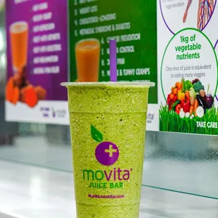 Matcha Mango Smoothie