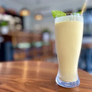 Mango Lassi...or try our new Strawberry Mint Lassi!