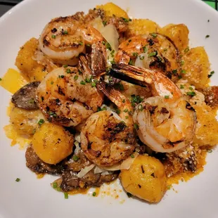 Brown Butter Gnocchi with Shrimp
