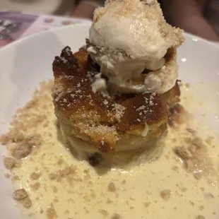 Apple Cobbler Bread Pudding ($12)