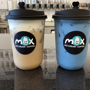 Salty Cloud Latte &amp; Blue Matcha Latte