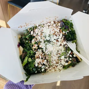 Warm Kale Salad