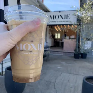 King Cake Latte Iced