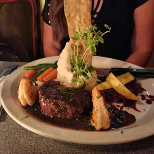 Special - filet and grilled shrimp