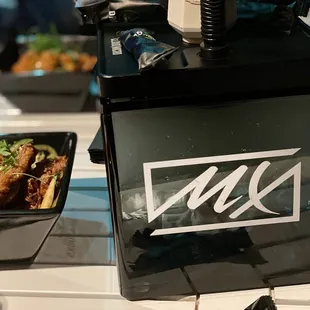 the food being prepared