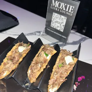 Truffle Duck Tacos