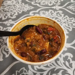 Cup of chili