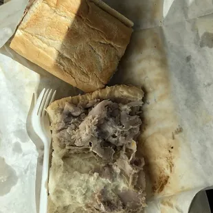 Only thing good was the bread.