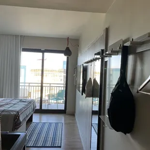 View from door
